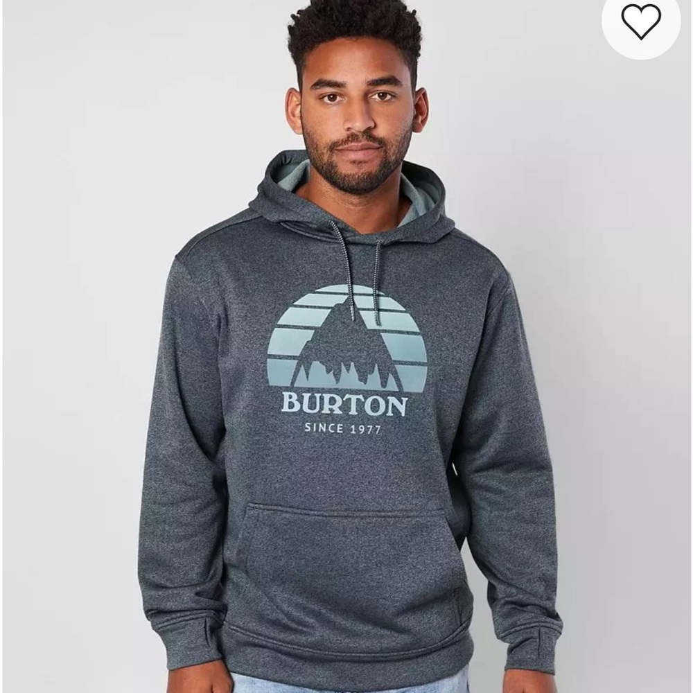 Burton Oak Men's Gray Hoodie size L